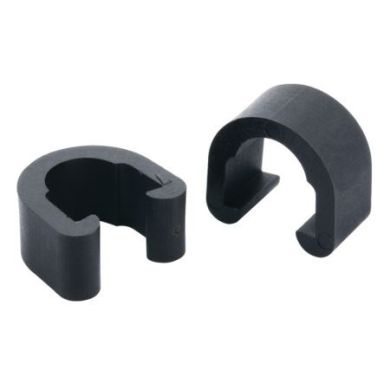 Jagwire C-Clip Housing Guides Black - 4 Stuks